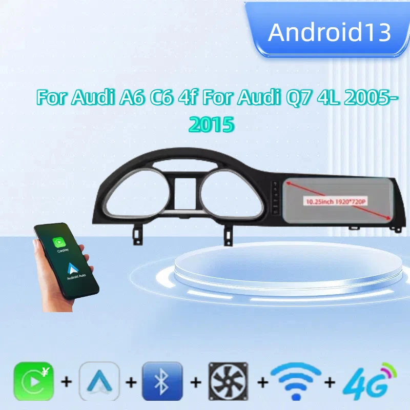 Android 14 Auto Radio CarPlay For Audi A6 C6 4f For Audi Q7 4L 2005-2015 MMI 2G 3G Multimedia Player GPS Navi Stereo DSP
Android 14 Auto Radio CarPlay For Audi A6 C6 4f For Audi Q7 4L 2005-2015 MMI 2G 3G Multimedia Player GPS Navi Stereo DSP