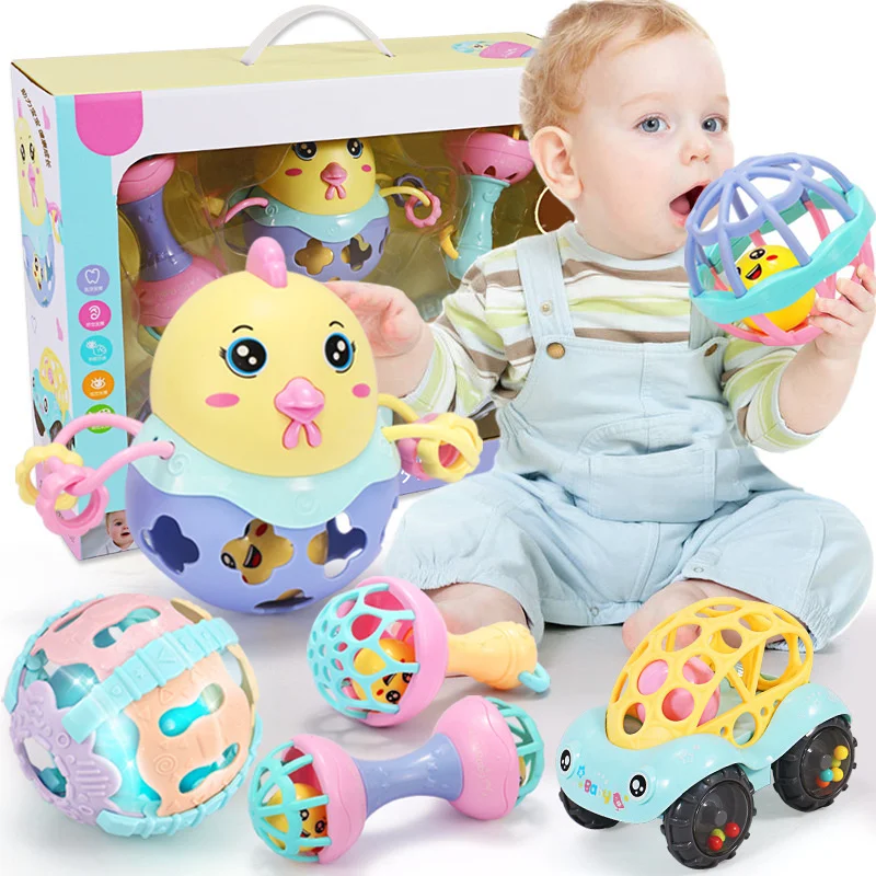 Baby rattle, dental gum, hand rattle, educational toy for newborns 0-3-6-12 months old, 0-1 year old, hand grasping ball
Baby rattle, dental gum, hand rattle, educational toy for newborns 0-3-6-12 months old, 0-1 year old, hand grasping ball