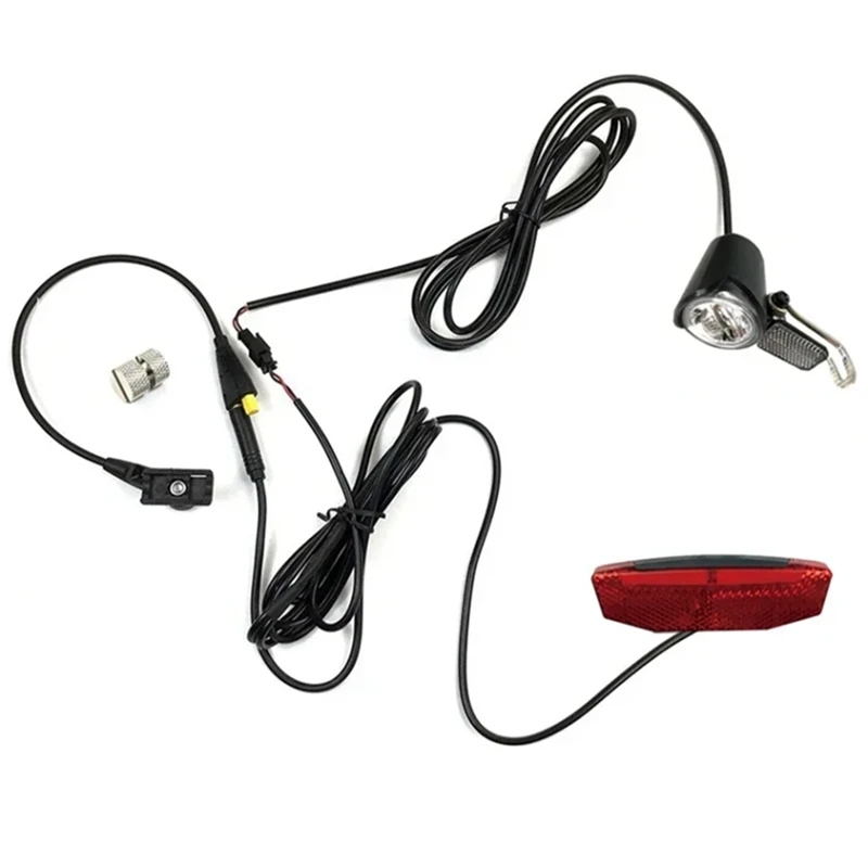 【Hot Cake】6-60V Electric Bike Lights Headlight Taillight Speed Transmitter 180Cm Cable For Tsdz2 Mid Drive Motor Bicycle Lamp
【Hot Cake】6-60V Electric Bike Lights Headlight Taillight Speed Transmitter 180Cm Cable For Tsdz2 Mid Drive Motor Bicycle Lamp