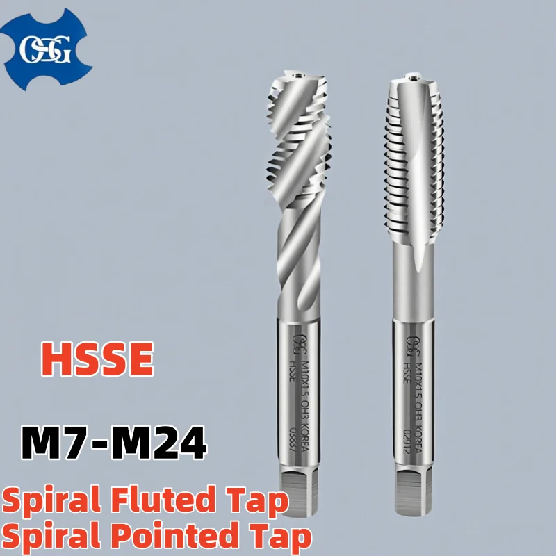 1 PCS Japan Original OSG JIS Standard Spiral Fluted Tap Spiral Pointed Spiral M7M8M9M10M11M12M13M14M15M16-M24Machine Thread Taps
1 PCS Japan Original OSG JIS Standard Spiral Fluted Tap Spiral Pointed Spiral M7M8M9M10M11M12M13M14M15M16-M24Machine Thread Taps