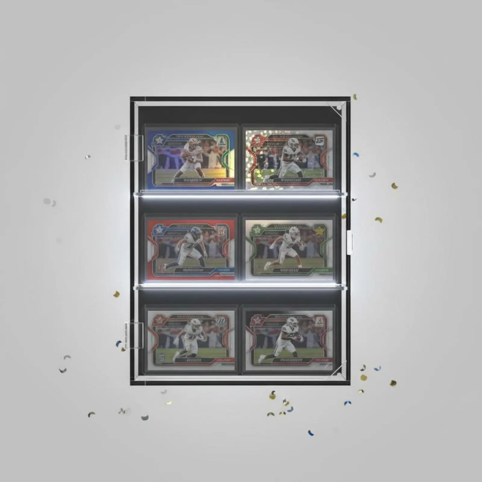 Acrylic Trading Card Display Case Dustproof Graded Card Display Cabinet Collectible Storage for Game Room
Acrylic Trading Card Display Case Dustproof Graded Card Display Cabinet Collectible Storage for Game Room