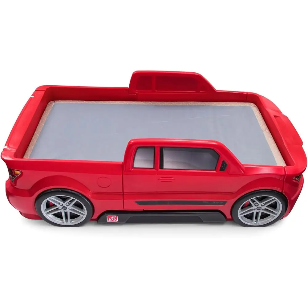 Step2 Turbocharged Twin Size Truck Car Bed, Car Bed or Boys & Girls, Working lights & Built-In Storage, Made o Durable Plastic,
Step2 Turbocharged Twin Size Truck Car Bed, Car Bed or Boys & Girls, Working lights & Built-In Storage, Made o Durable Plastic,