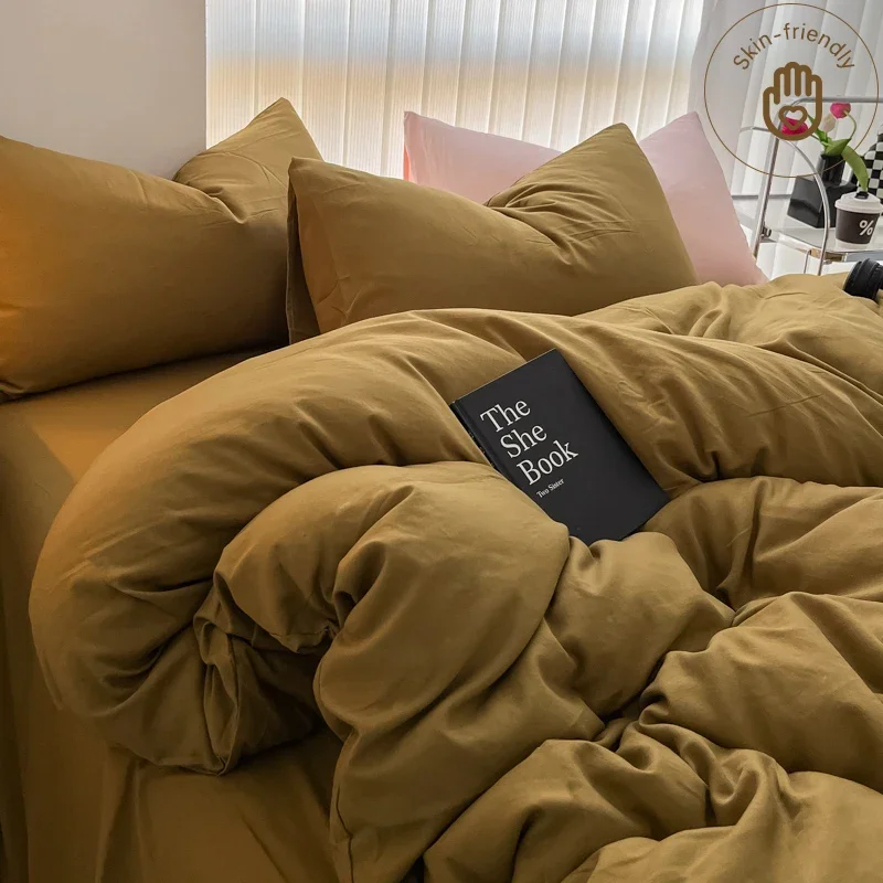Cozy Bedding Set 3Pcs,1 Duvet Cover with Zipper Closure,2 Pillowcases,Solid Color,Super Soft, Machine Washable, Colorfast
Cozy Bedding Set 3Pcs,1 Duvet Cover with Zipper Closure,2 Pillowcases,Solid Color,Super Soft, Machine Washable, Colorfast