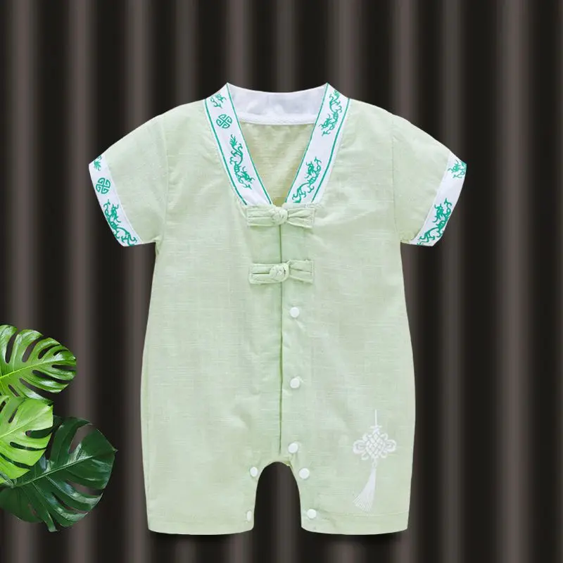 New Baby 100-day Wishes Blessing Crawling Suit Newborn Soft Cotton One-pieces Clothes Summer Cotton Breathable Baby Jumpsuit
New Baby 100-day Wishes Blessing Crawling Suit Newborn Soft Cotton One-pieces Clothes Summer Cotton Breathable Baby Jumpsuit