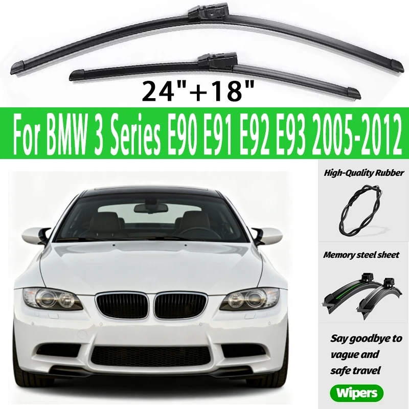 2pcs Front Windshield Wiper Blades Windscreen Wipers For BMW 3 Series E90 E91 E92 E93 2005-2012 2006 2007 2008 2009 2010 2011
2pcs Front Windshield Wiper Blades Windscreen Wipers For BMW 3 Series E90 E91 E92 E93 2005-2012 2006 2007 2008 2009 2010 2011