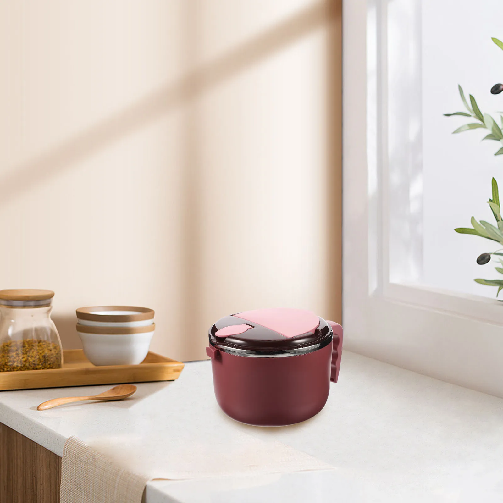 1 Set Detachable Stainless Steel Insulated Noodle Bowl With Lid Soup Storage Container Reusable Kitchen Tableware For Home Hotel
1 Set Detachable Stainless Steel Insulated Noodle Bowl With Lid Soup Storage Container Reusable Kitchen Tableware For Home Hotel