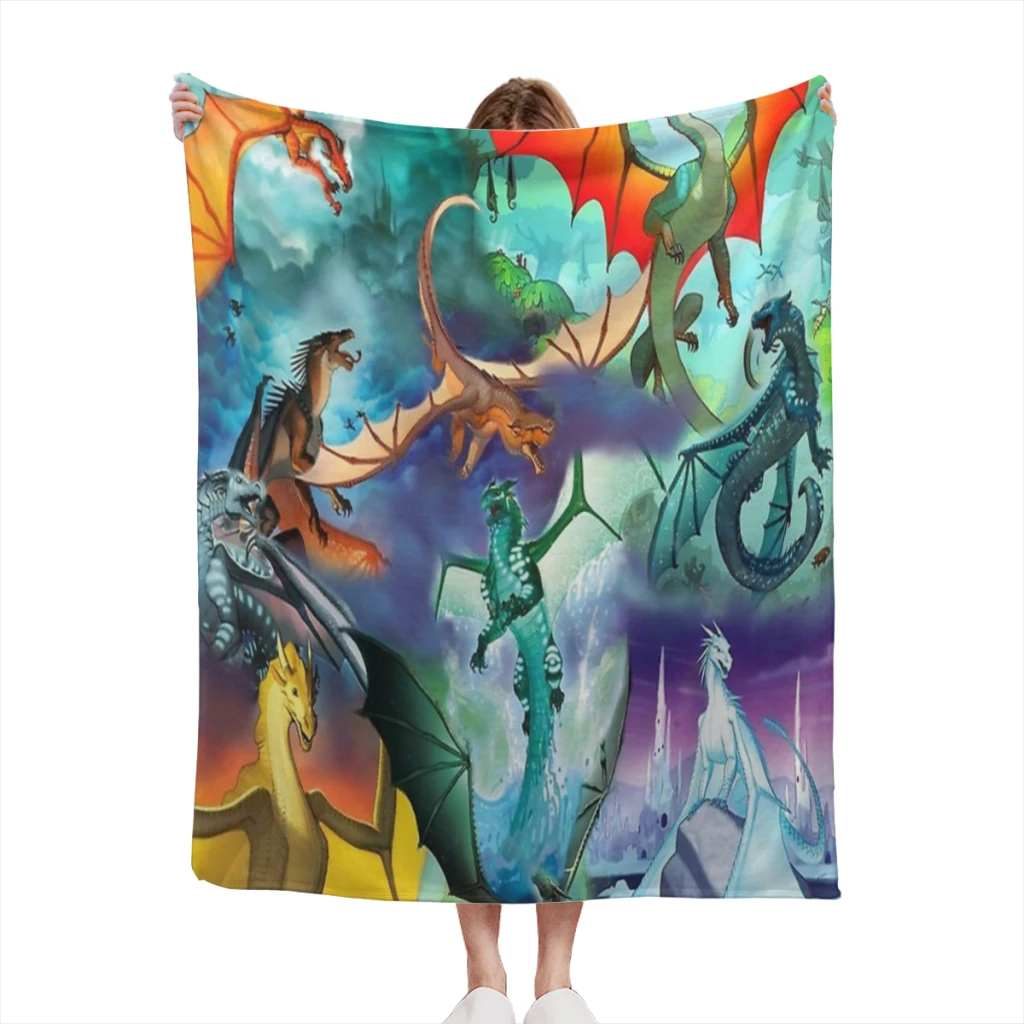 Wing of fire all dragon Pattern Background Thin Blanket Fluffy Soft Bedroom Decor Sofa Blankets Comforter Home and Decoration
Wing of fire all dragon Pattern Background Thin Blanket Fluffy Soft Bedroom Decor Sofa Blankets Comforter Home and Decoration