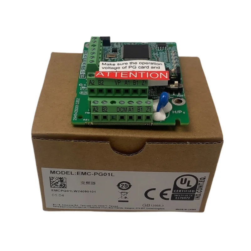 Brand new original communication card inverter PG card EMC-PG01L encoder feedback card
Brand new original communication card inverter PG card EMC-PG01L encoder feedback card