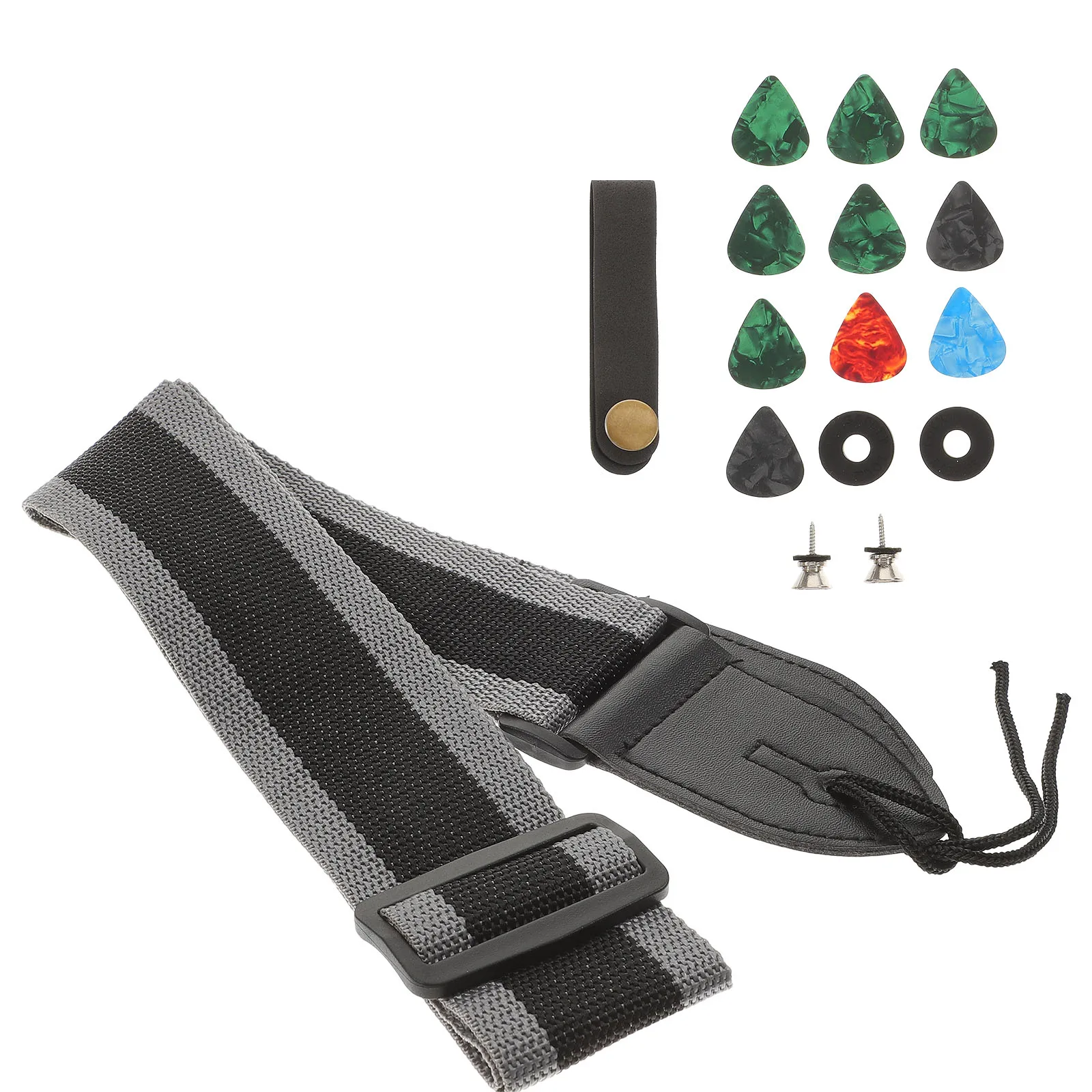 1 Set Strap Kit Durable Lightweight Creative Guitar Supplies Replacement Strap For Electric Acoustic Bass Guitar Instrument
1 Set Strap Kit Durable Lightweight Creative Guitar Supplies Replacement Strap For Electric Acoustic Bass Guitar Instrument