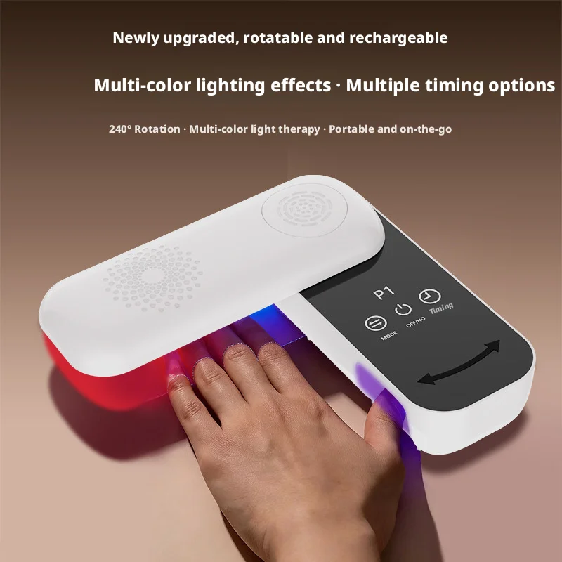SHINEKNOT T-shaped Nail Lamp Rechargeable Multi-Light Source Quick-Dry UV Lamp Touch-Sensitive LED Retractable Gel Nail Curing
SHINEKNOT T-shaped Nail Lamp Rechargeable Multi-Light Source Quick-Dry UV Lamp Touch-Sensitive LED Retractable Gel Nail Curing