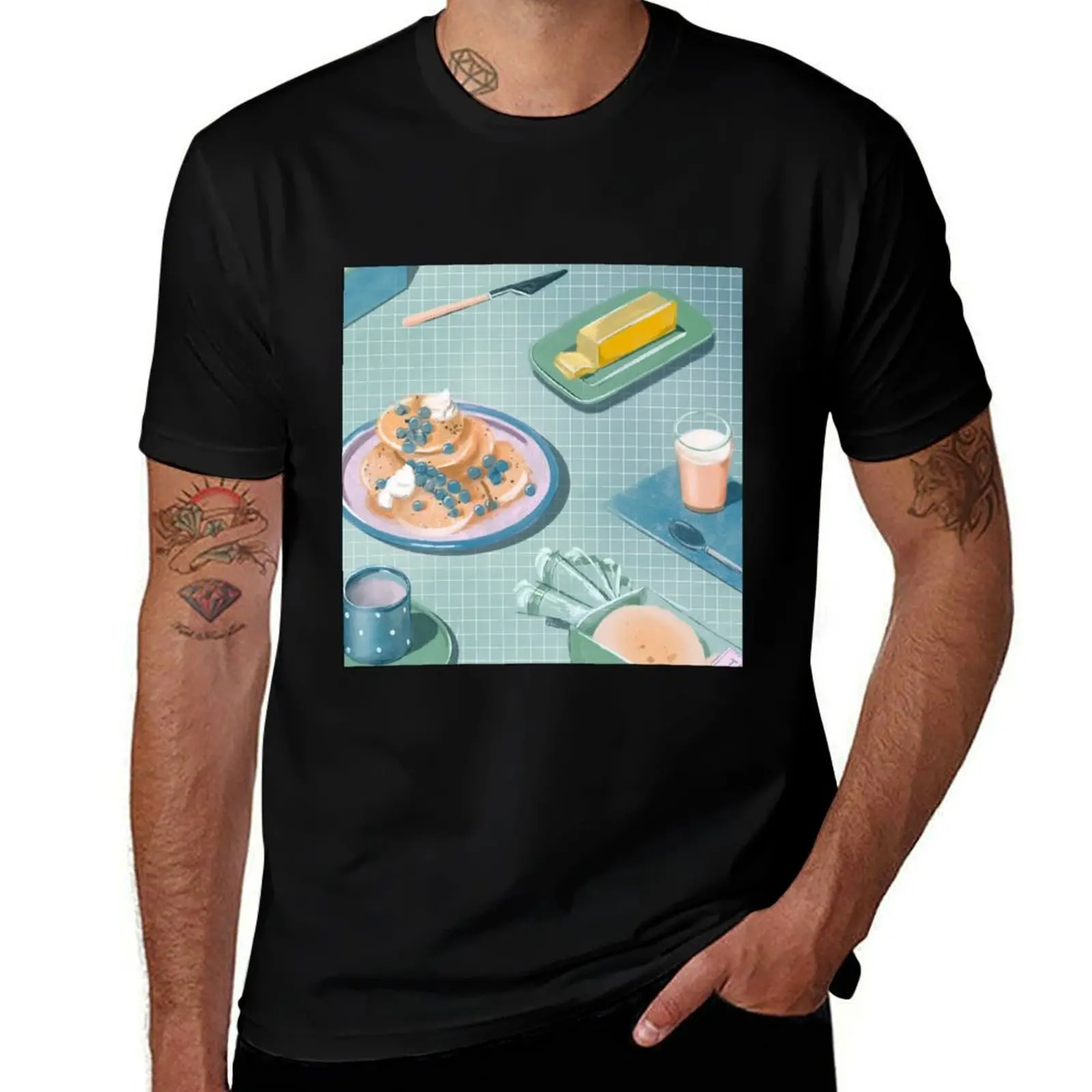 Blueberry pancakes illustration T-Shirt sublime vintage clothes customs design your own fruit of the loom mens t shirts
Blueberry pancakes illustration T-Shirt sublime vintage clothes customs design your own fruit of the loom mens t shirts