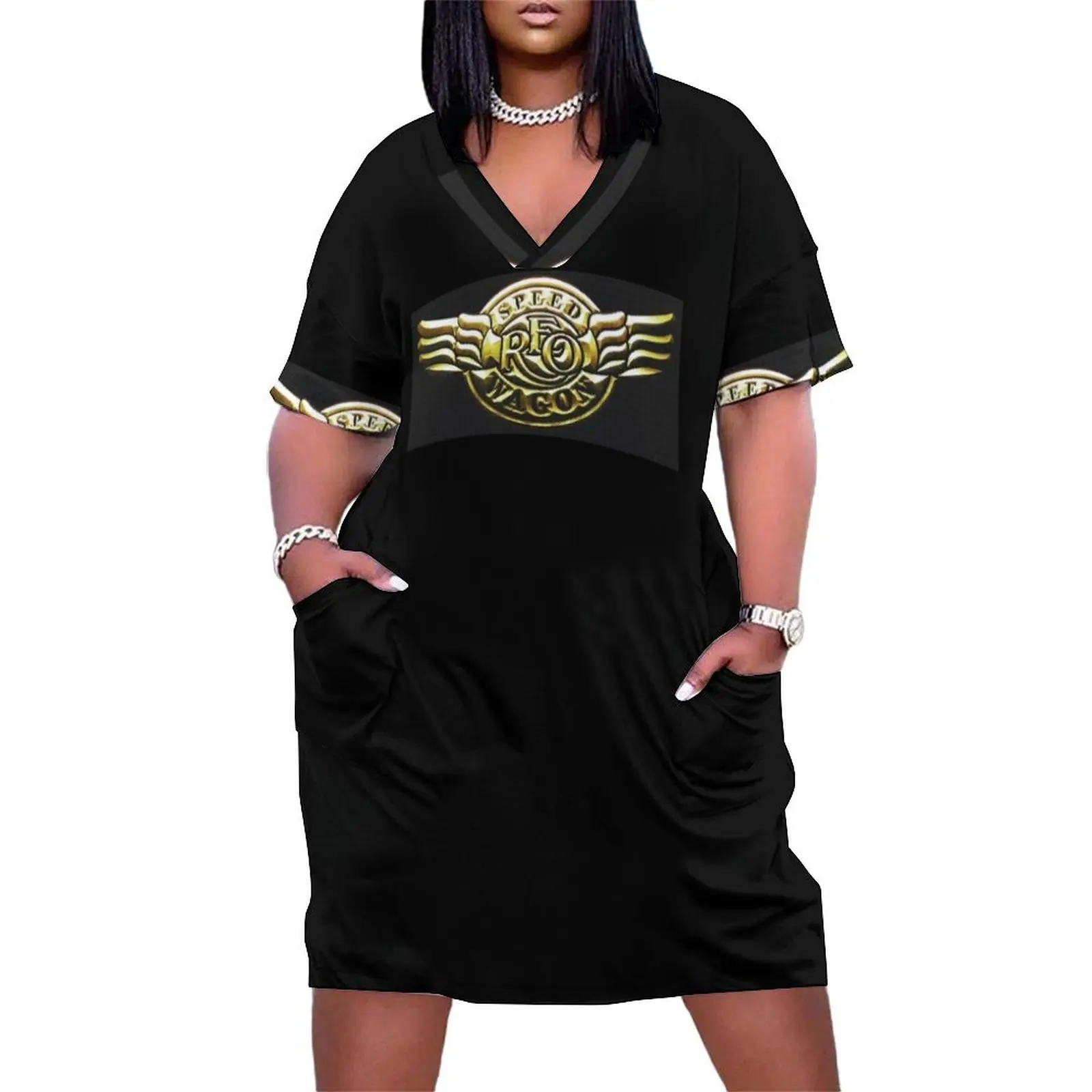 REO Speedwagon 8 Loose Pocket Dress elegant chic wedding evening dresses dresses with long sleeves beach outfits for women
REO Speedwagon 8 Loose Pocket Dress elegant chic wedding evening dresses dresses with long sleeves beach outfits for women