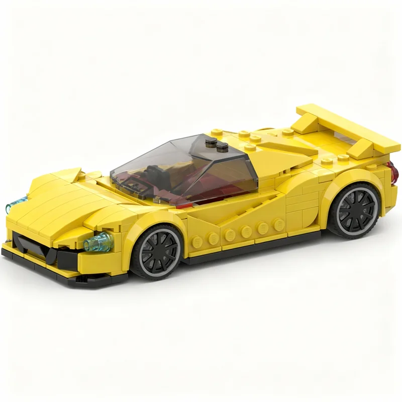 210PCS MOC City Champions Super Car 8 Yellowsupermrcar Model Technology DIY Assembly Building Blocks Display Birthday Gift Home
210PCS MOC City Champions Super Car 8 Yellowsupermrcar Model Technology DIY Assembly Building Blocks Display Birthday Gift Home