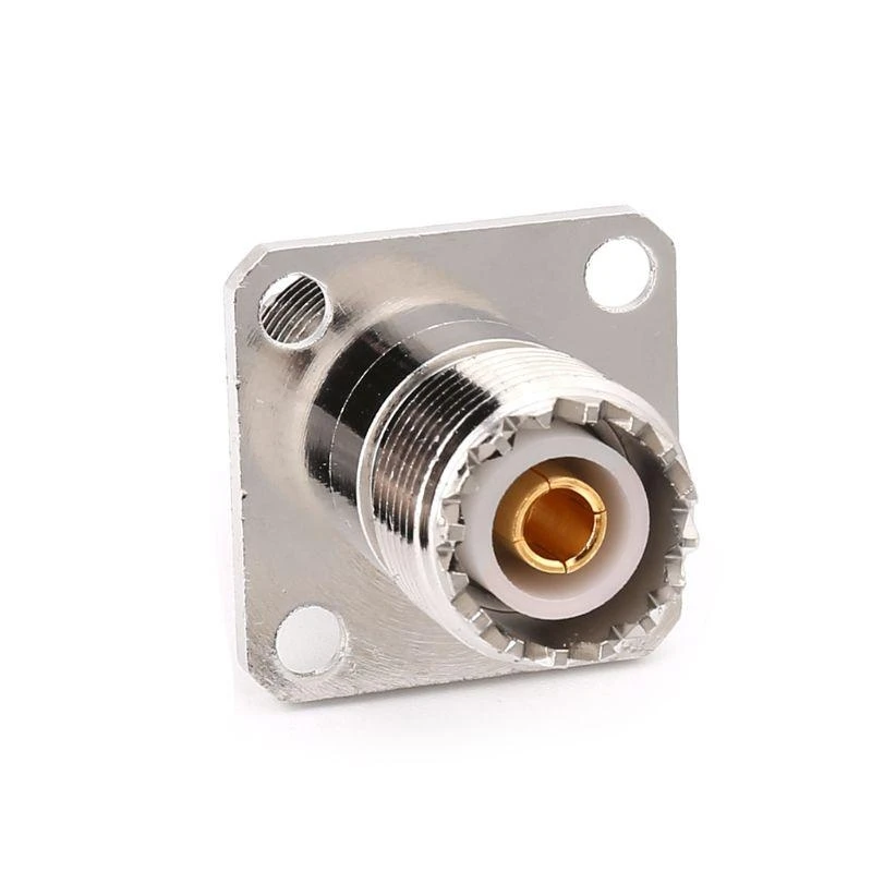 E65E UHF SO239 Female To Female With Panel Mount RF Connector Coaxial Converter Adapt
E65E UHF SO239 Female To Female With Panel Mount RF Connector Coaxial Converter Adapt