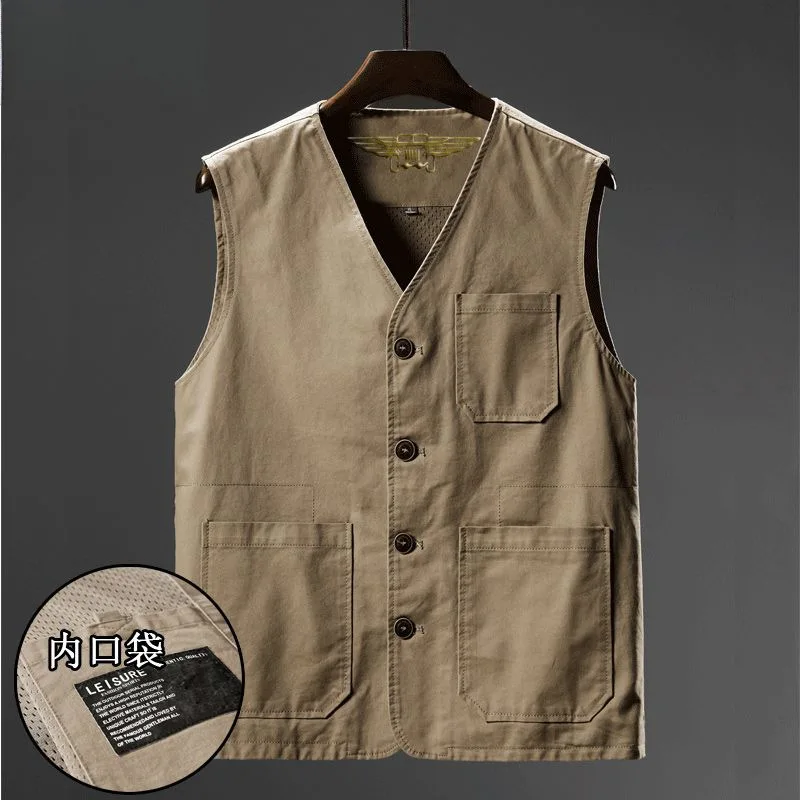 M-8XL Outdoor Vest, Cycling, Hiking, Fishing, Mountain Climbing, Traveling, Leisure, Photography, Loose, Retro, Fashionable,Vest
M-8XL Outdoor Vest, Cycling, Hiking, Fishing, Mountain Climbing, Traveling, Leisure, Photography, Loose, Retro, Fashionable,Vest
