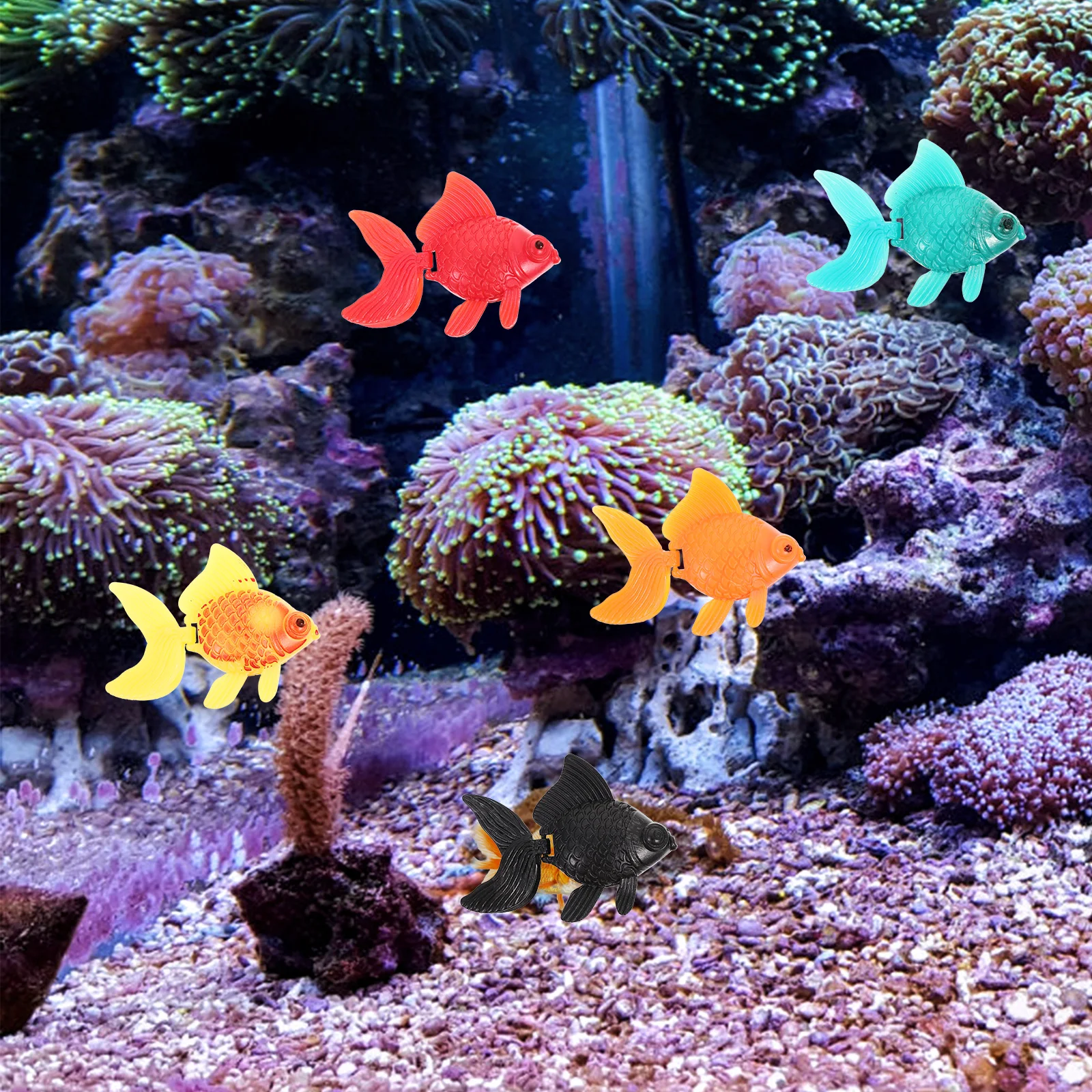 20 Pcs Goldfish Decorations Artificial Floating Fish Aquarium Ornaments Plastic Toy Bowl Tank Realistic Kids Bath Play Model
20 Pcs Goldfish Decorations Artificial Floating Fish Aquarium Ornaments Plastic Toy Bowl Tank Realistic Kids Bath Play Model