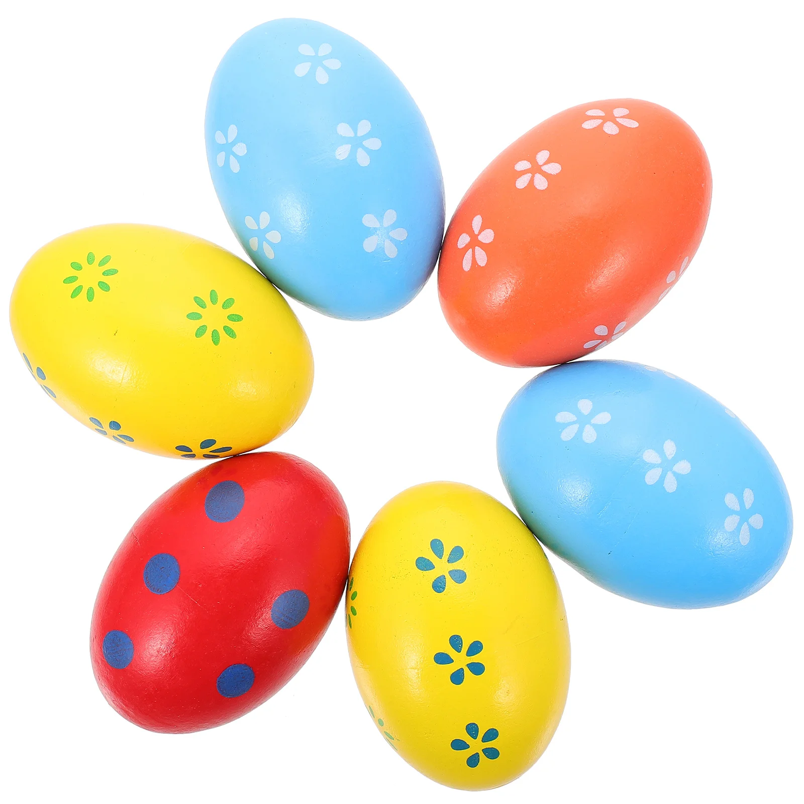 6pcs Colorful Egg Shakers Kids Percussion Instruments Musical Playthings Durable Wooden Maracas Hitting Eggs For Home School
6pcs Colorful Egg Shakers Kids Percussion Instruments Musical Playthings Durable Wooden Maracas Hitting Eggs For Home School