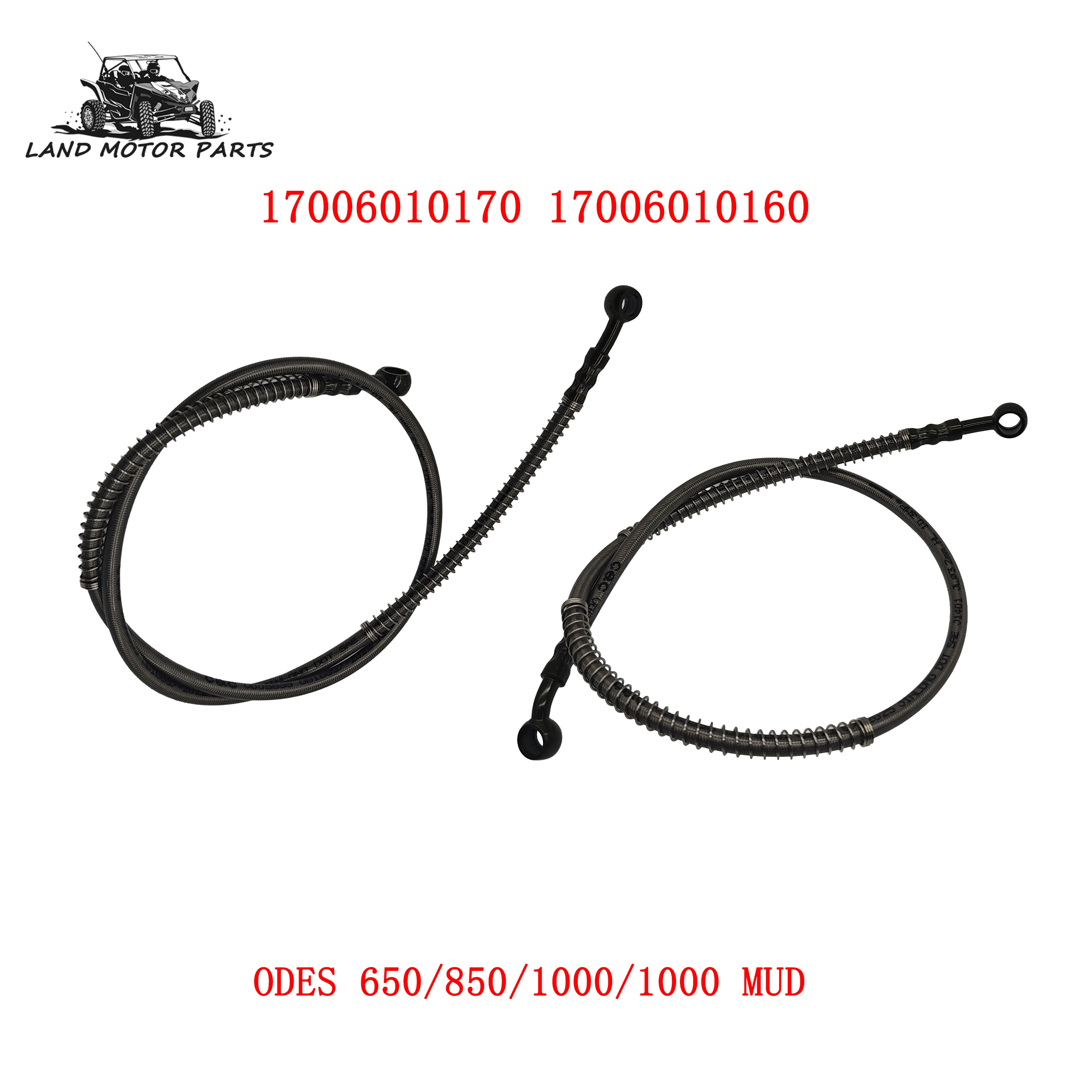 Передний правый или левый тормозной шланг 17006010170 17006010160 для ODES 650/850/1000/1000 MUD
Передний правый или левый тормозной шланг 17006010170 17006010160 для ODES 650/850/1000/1000 MUD