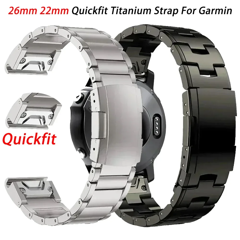 Титановый ремешок Quickfit 26 мм 22 мм для Garmin Fenix 8 43/6/6XPro/7/7X/5X/5XPlus/металлический ремешок для часов Forerunner 945 935
Титановый ремешок Quickfit 26 мм 22 мм для Garmin Fenix 8 43/6/6XPro/7/7X/5X/5XPlus/металлический ремешок для часов Forerunner 945 935