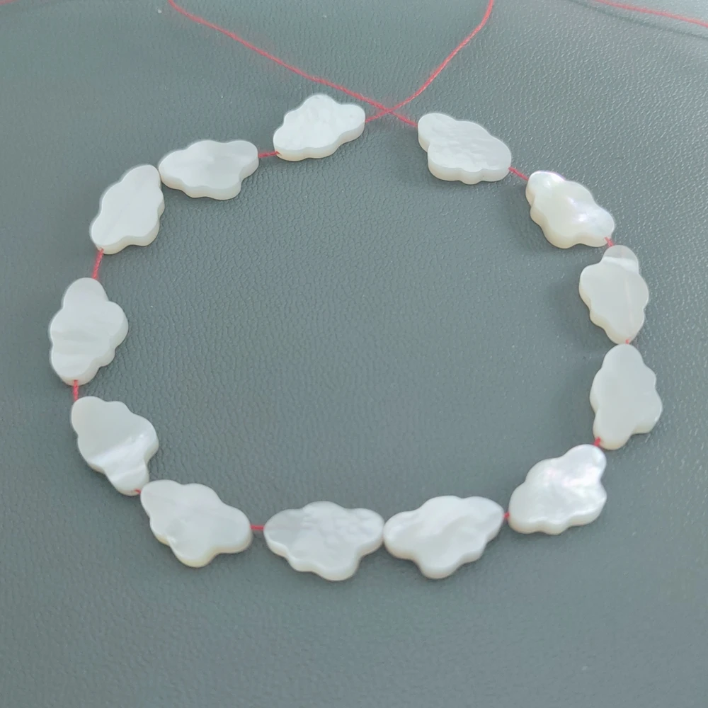 Mother of Pearl Shell Cloud Beads For Jewelry Making Necklace Bracelets Loose Spacer Beaded DIY Handmade Accessories
Mother of Pearl Shell Cloud Beads For Jewelry Making Necklace Bracelets Loose Spacer Beaded DIY Handmade Accessories
