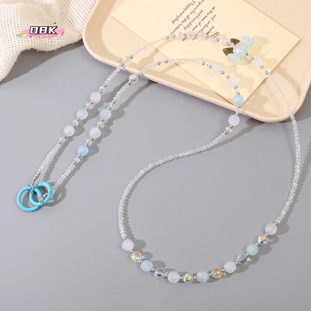 Цепочка-ремешок для телефона с бусинами в форме бабочек, разноцветная, длинная, с защитой от потери, милый и стильный, для ношения на шее
Цепочка-ремешок для телефона с бусинами в форме бабочек, разноцветная, длинная, с защитой от потери, милый и стильный, для ношения на шее