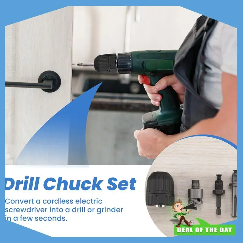 24-Hour Delivery 0.8-10Mm Precise Keyless Drill Chuck Converter 3/8Inch- 24UNF Thread Quick Change Adapter With SDS-Plus Hex Sha
24-Hour Delivery 0.8-10Mm Precise Keyless Drill Chuck Converter 3/8Inch- 24UNF Thread Quick Change Adapter With SDS-Plus Hex Sha
