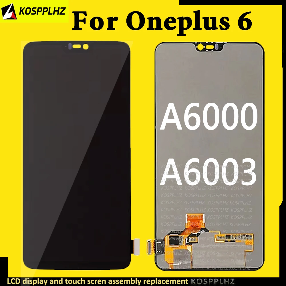 Новый TFT ЖК-дисплей для Oneplus 6, ЖК-дисплей + сенсорный экран в сборе, без отпечатков пальцев для Oneplus A6003 A6000, ЖК-дисплей для ремонта телефона
Новый TFT ЖК-дисплей для Oneplus 6, ЖК-дисплей + сенсорный экран в сборе, без отпечатков пальцев для Oneplus A6003 A6000, ЖК-дисплей для ремонта телефона