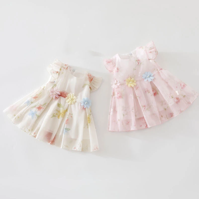 2026 Summer Baby Girl Dress Lightweight Ruffle Sleeve Sundress Cute Baby Princess Clothes For 6M-3Y Toddler
2026 Summer Baby Girl Dress Lightweight Ruffle Sleeve Sundress Cute Baby Princess Clothes For 6M-3Y Toddler