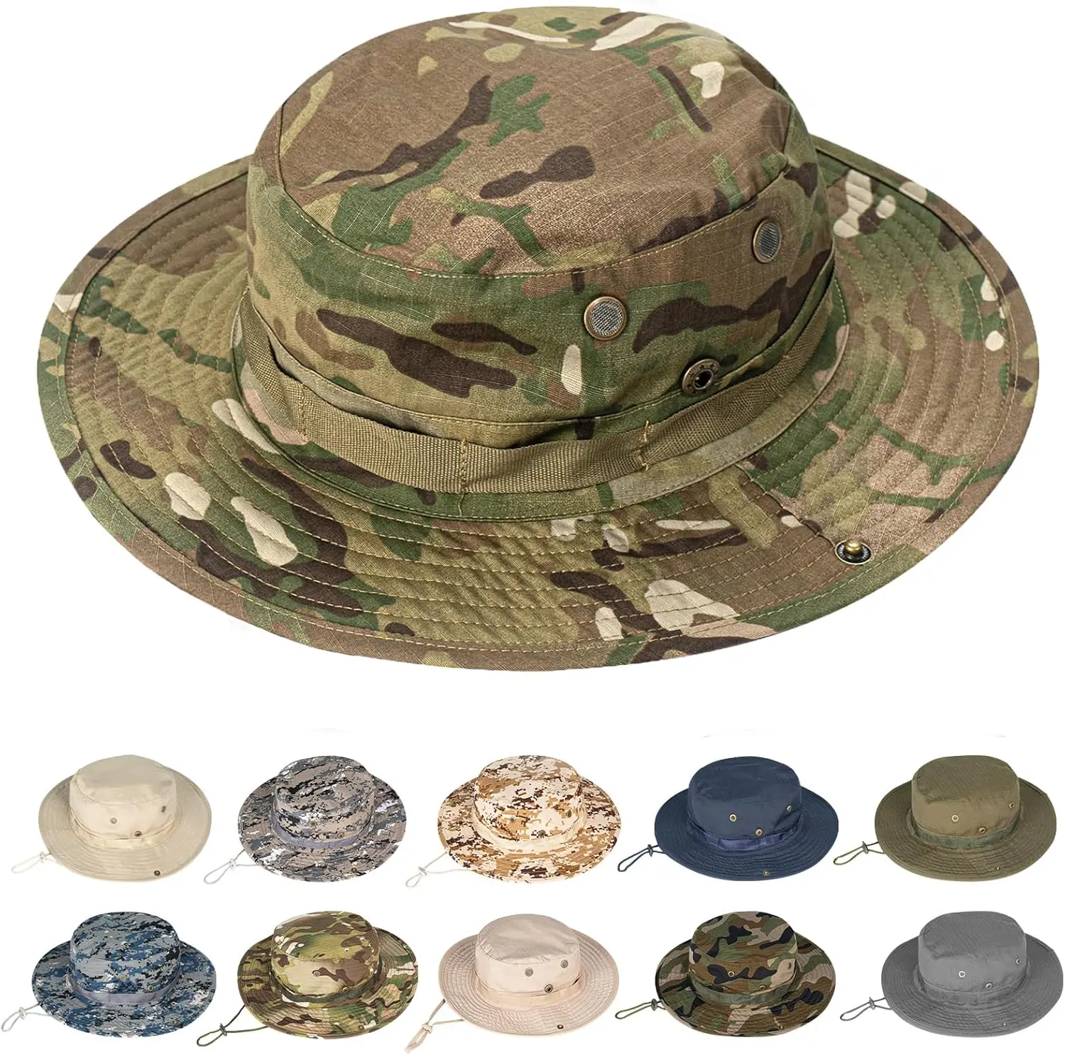 Rosoz Sun Hats for Men Women Boonie Hat UPF 50+ Bucket Hat Wide Brim UV Protection Fishing Hiking Safari Outdoor Hats Outdoor
Rosoz Sun Hats for Men Women Boonie Hat UPF 50+ Bucket Hat Wide Brim UV Protection Fishing Hiking Safari Outdoor Hats Outdoor
