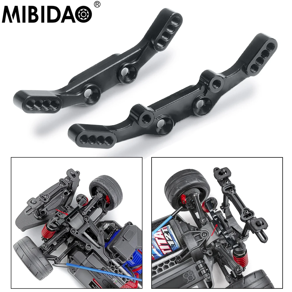 MIBIDAO Metal Front Rear Shock Mount Damper Stand Fixing Plate For 1/10 RC Crawler 4-Tec 2.0 VXL AWD #83076-4 Parts
MIBIDAO Metal Front Rear Shock Mount Damper Stand Fixing Plate For 1/10 RC Crawler 4-Tec 2.0 VXL AWD #83076-4 Parts