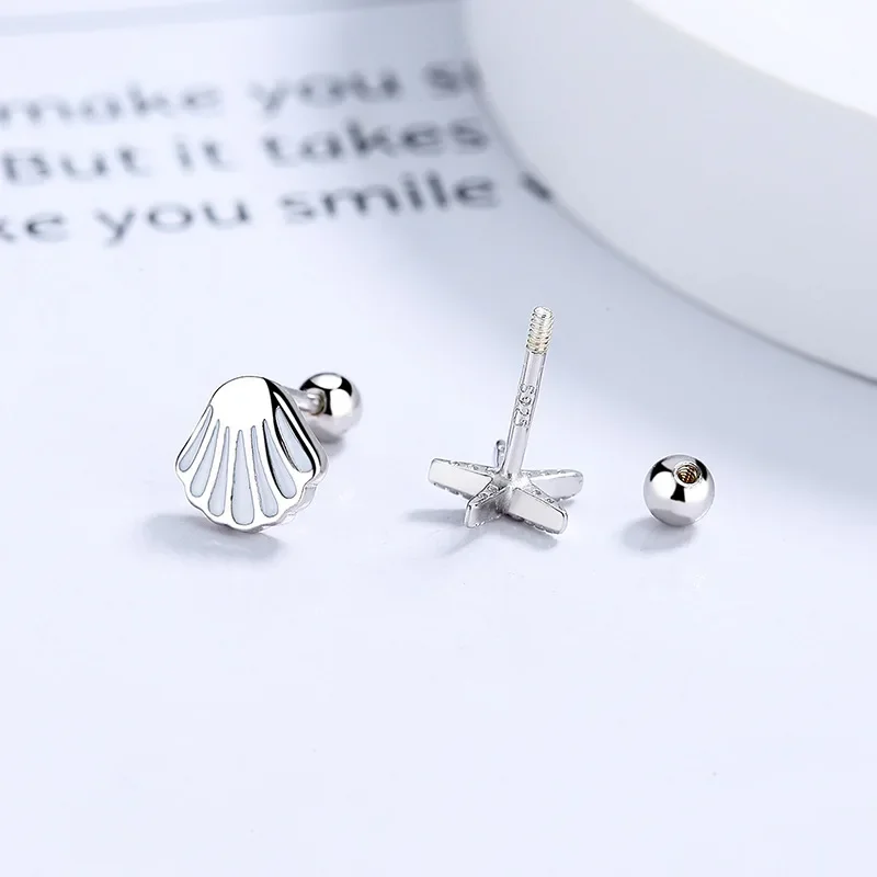 925 Sterling Silver Cute Crystal Starfish Stud Earrings For Women Screw Thread Back Wedding Party Jewelry Gift Female Pendientes
925 Sterling Silver Cute Crystal Starfish Stud Earrings For Women Screw Thread Back Wedding Party Jewelry Gift Female Pendientes