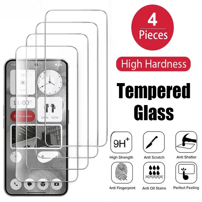 4Pcs Protective Glass for Nothing phone 2A 2 CMF Phone 1 Transparent Screen Protector Film For Nothingphone CMF Phone 2 2A Glass
4Pcs Protective Glass for Nothing phone 2A 2 CMF Phone 1 Transparent Screen Protector Film For Nothingphone CMF Phone 2 2A Glass