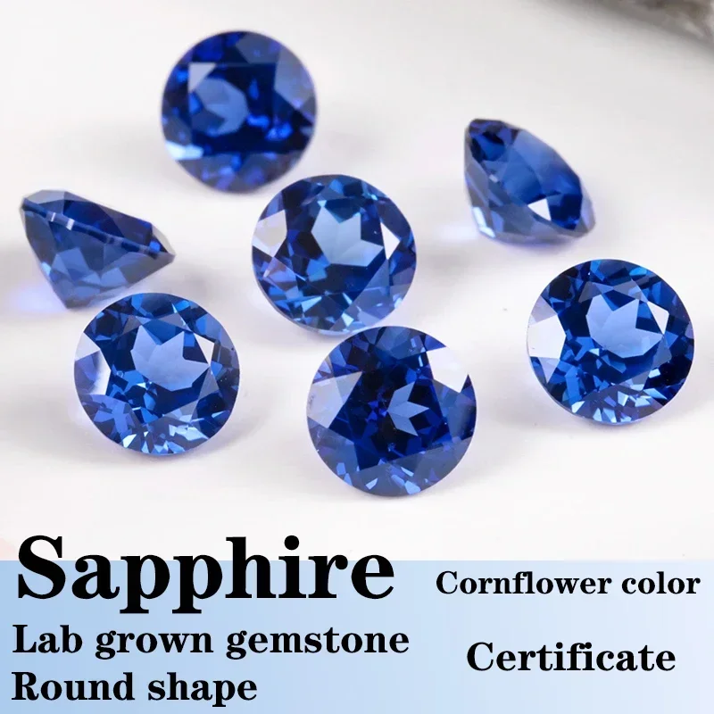 Lab Grown Sapphire Rectangle Cushion Cut Cornflower Color DIY Ring Necklace Earrings Main Materials Selectable AGL Certificate
Lab Grown Sapphire Rectangle Cushion Cut Cornflower Color DIY Ring Necklace Earrings Main Materials Selectable AGL Certificate