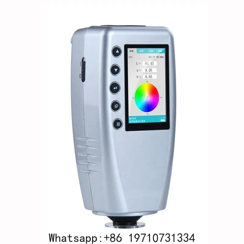 WR-10QC/WR-10 Portable Colorimeter Color Analyzer Digital Color Tester Color Difference Meter TFT Color Display
WR-10QC/WR-10 Portable Colorimeter Color Analyzer Digital Color Tester Color Difference Meter TFT Color Display