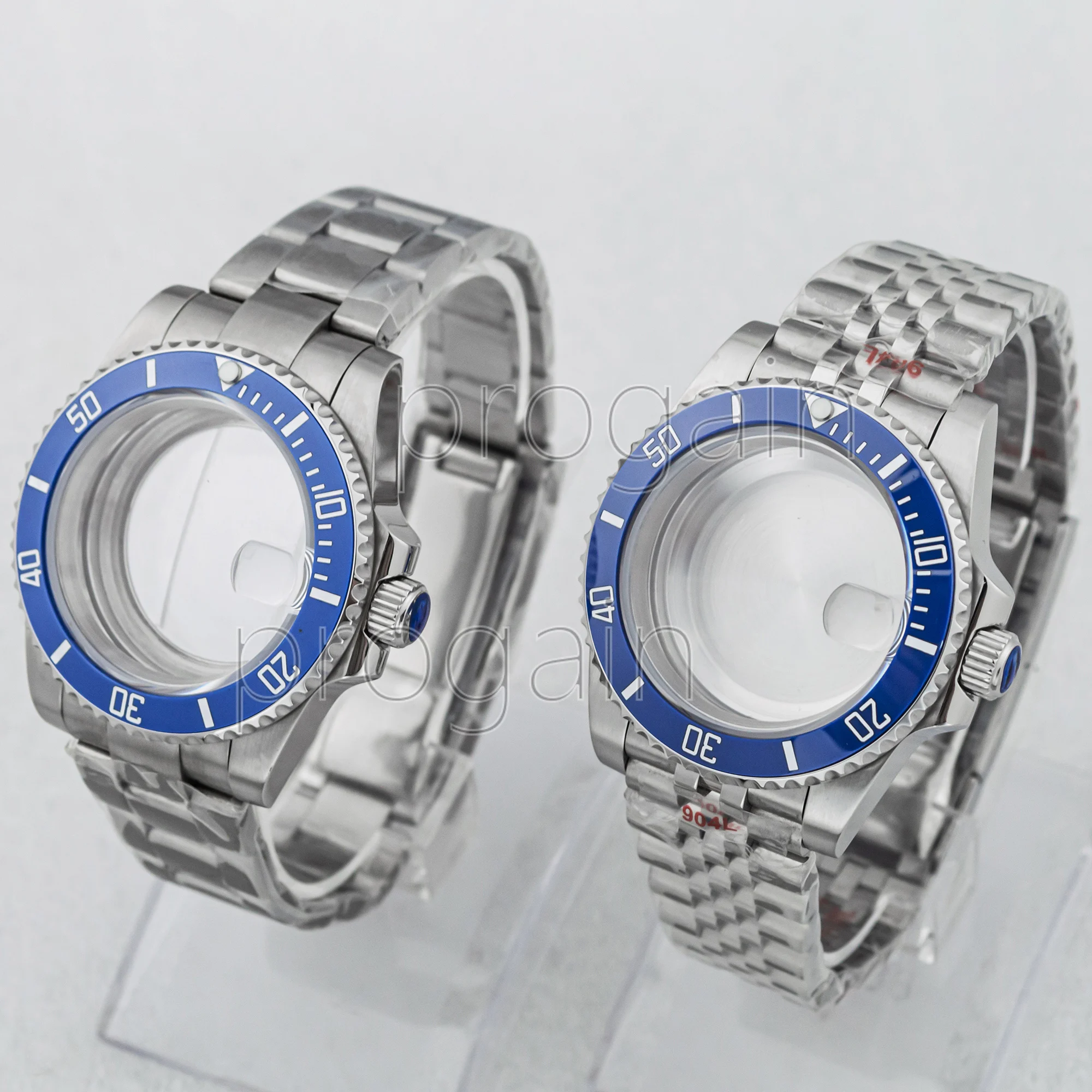 40mm NH35 Watch Case Jubilee Strap Sapphire Crystal 10ATM Waterproof Case For NH35 NH36 NH34 Automatic Mechanical Movement
40mm NH35 Watch Case Jubilee Strap Sapphire Crystal 10ATM Waterproof Case For NH35 NH36 NH34 Automatic Mechanical Movement