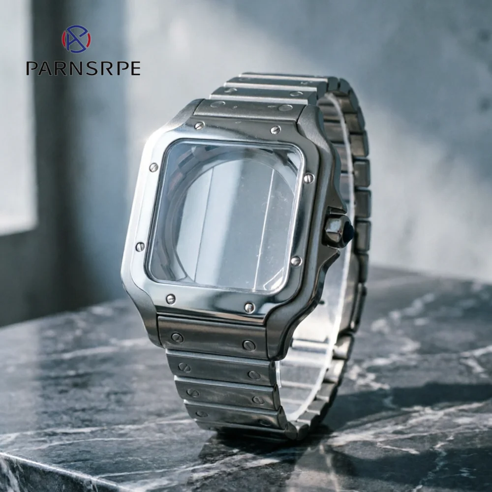 New Arrival 38mm Square Watch Case For Men Luxury Stainless Steel Screw Bezel Polished Brushed Fit NH35 NH36 Movement Watch Mod
New Arrival 38mm Square Watch Case For Men Luxury Stainless Steel Screw Bezel Polished Brushed Fit NH35 NH36 Movement Watch Mod