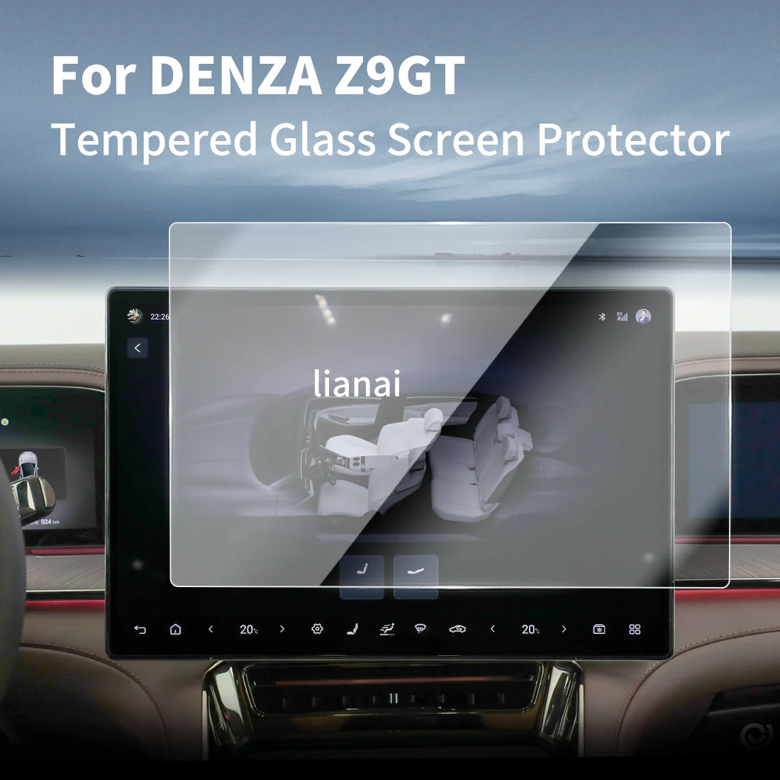 Carplay Screen Protector Tempered Glass Protective Film Navigator Auto Car Stickers Accessories For 25 DENZA Z9GT
Carplay Screen Protector Tempered Glass Protective Film Navigator Auto Car Stickers Accessories For 25 DENZA Z9GT
