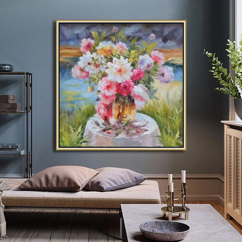 Handmade Vintage Oil Painting Canvas Wall Art Decoration Modern Still Life Flower Landscape for Home Living Aesthetic Room Decor
Handmade Vintage Oil Painting Canvas Wall Art Decoration Modern Still Life Flower Landscape for Home Living Aesthetic Room Decor