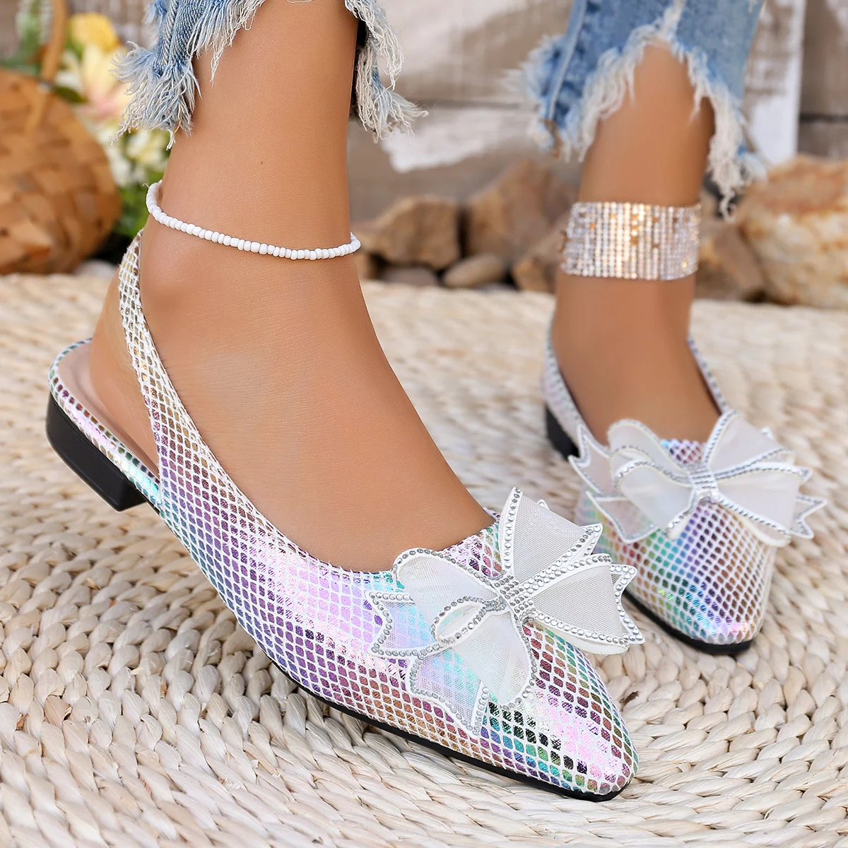 Trend Women Flat Sandals Wedding Shoes Bride Summer Butterfly Shoes Women Outdoor Fashion Dress Sandals Women Zapatos De Mujer
Trend Women Flat Sandals Wedding Shoes Bride Summer Butterfly Shoes Women Outdoor Fashion Dress Sandals Women Zapatos De Mujer