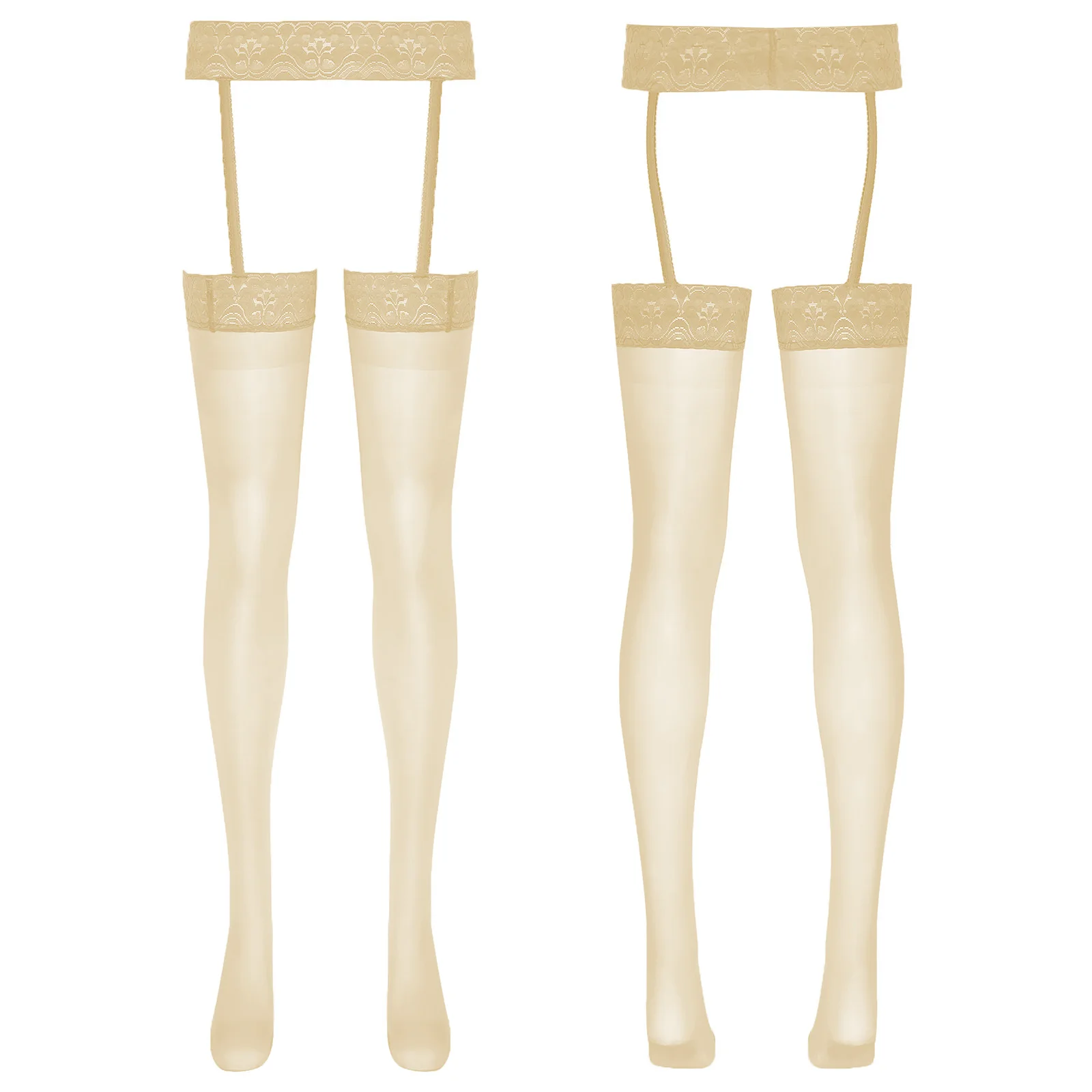 Sexy Tight Stretchy Ultra Thin Stocking Women Floral Lace Garter Belt Sheer Leggings One-Piece Cutout See-Through Pantyhose
Sexy Tight Stretchy Ultra Thin Stocking Women Floral Lace Garter Belt Sheer Leggings One-Piece Cutout See-Through Pantyhose