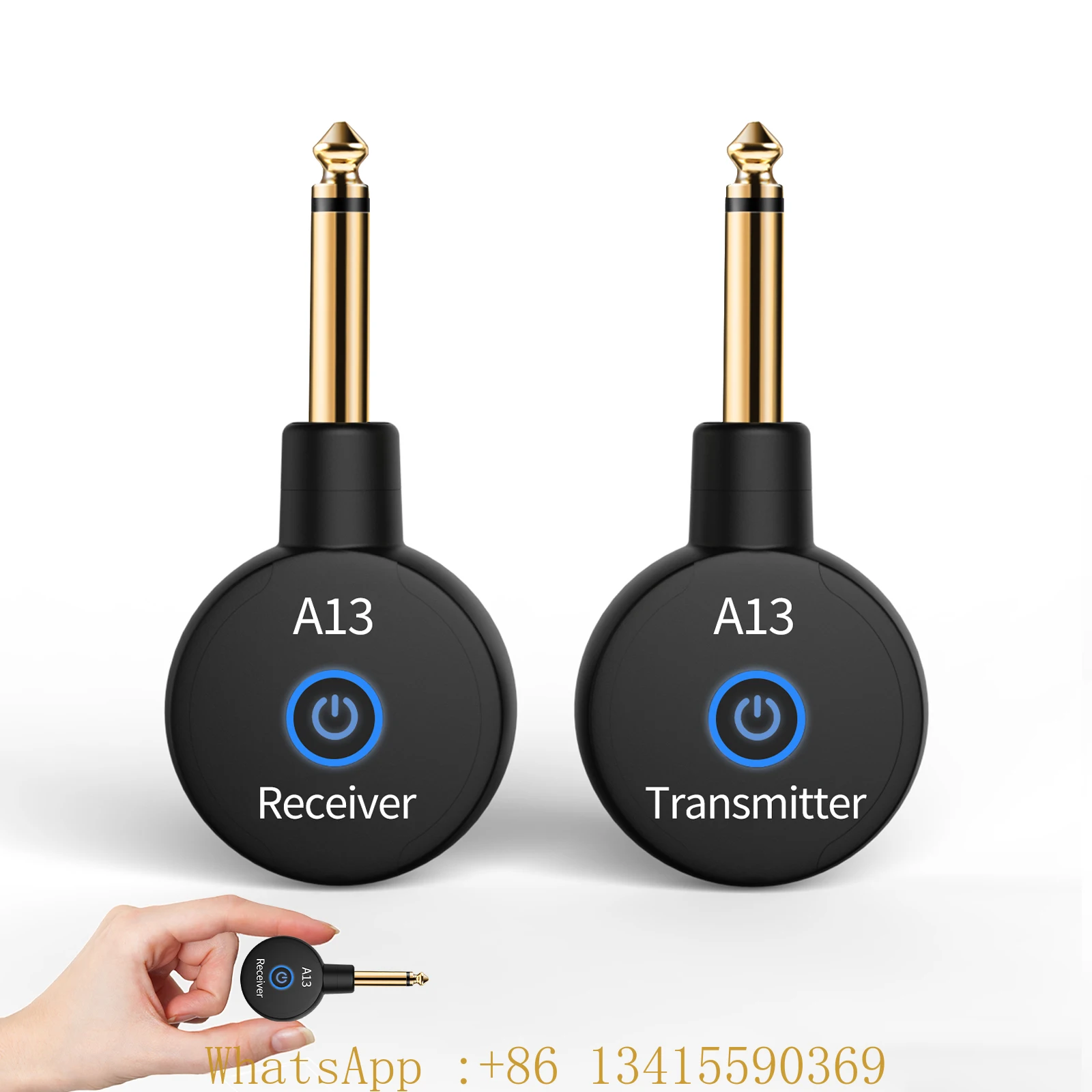 A13 Original Wireless Guitar Transmitter Receiver System Sound Transmission Musical Instrument Pickup System
A13 Original Wireless Guitar Transmitter Receiver System Sound Transmission Musical Instrument Pickup System