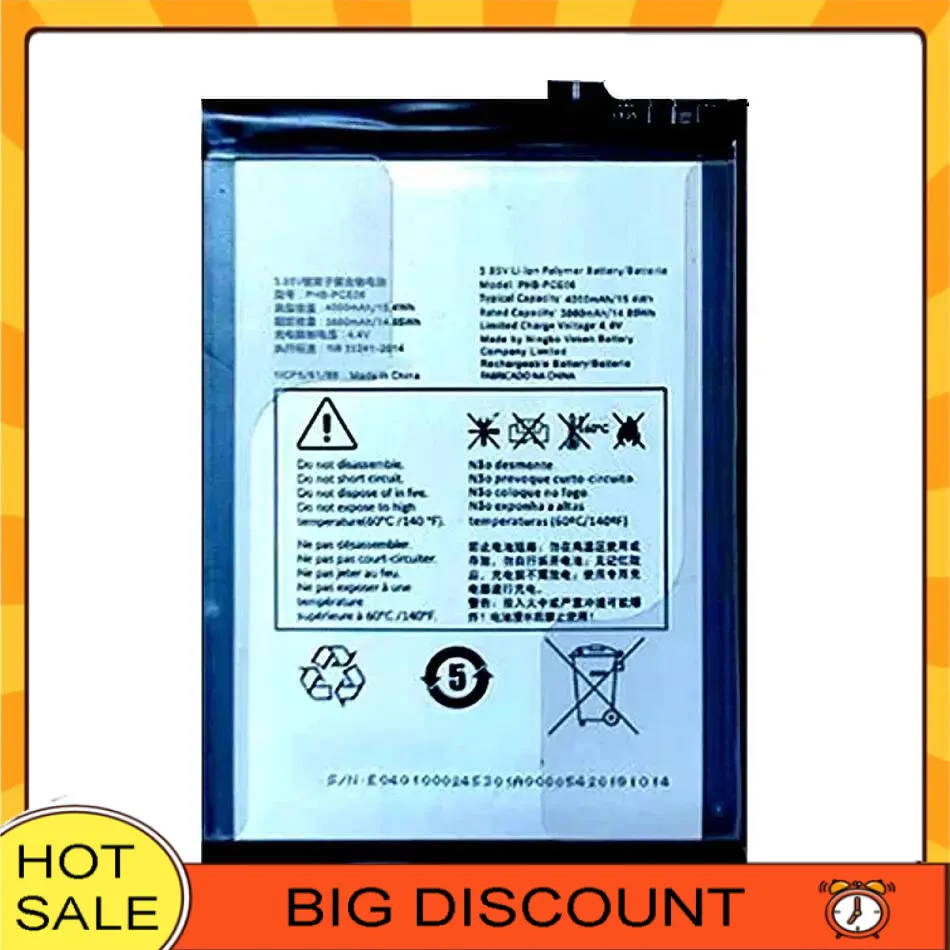 Для аккумулятора мобильного телефона Philco Phb-PCE06 4000 мАч, хорошая низкотемпературная работа
Для аккумулятора мобильного телефона Philco Phb-PCE06 4000 мАч, хорошая низкотемпературная работа