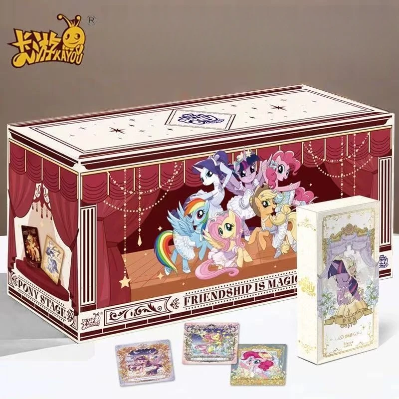 Hot KAYOU 1-2th Stars My Little Pony Series Cards Rarity Twilight Sparkle Game Collectible Cards Anime Merchandise Holiday Gifts
Hot KAYOU 1-2th Stars My Little Pony Series Cards Rarity Twilight Sparkle Game Collectible Cards Anime Merchandise Holiday Gifts