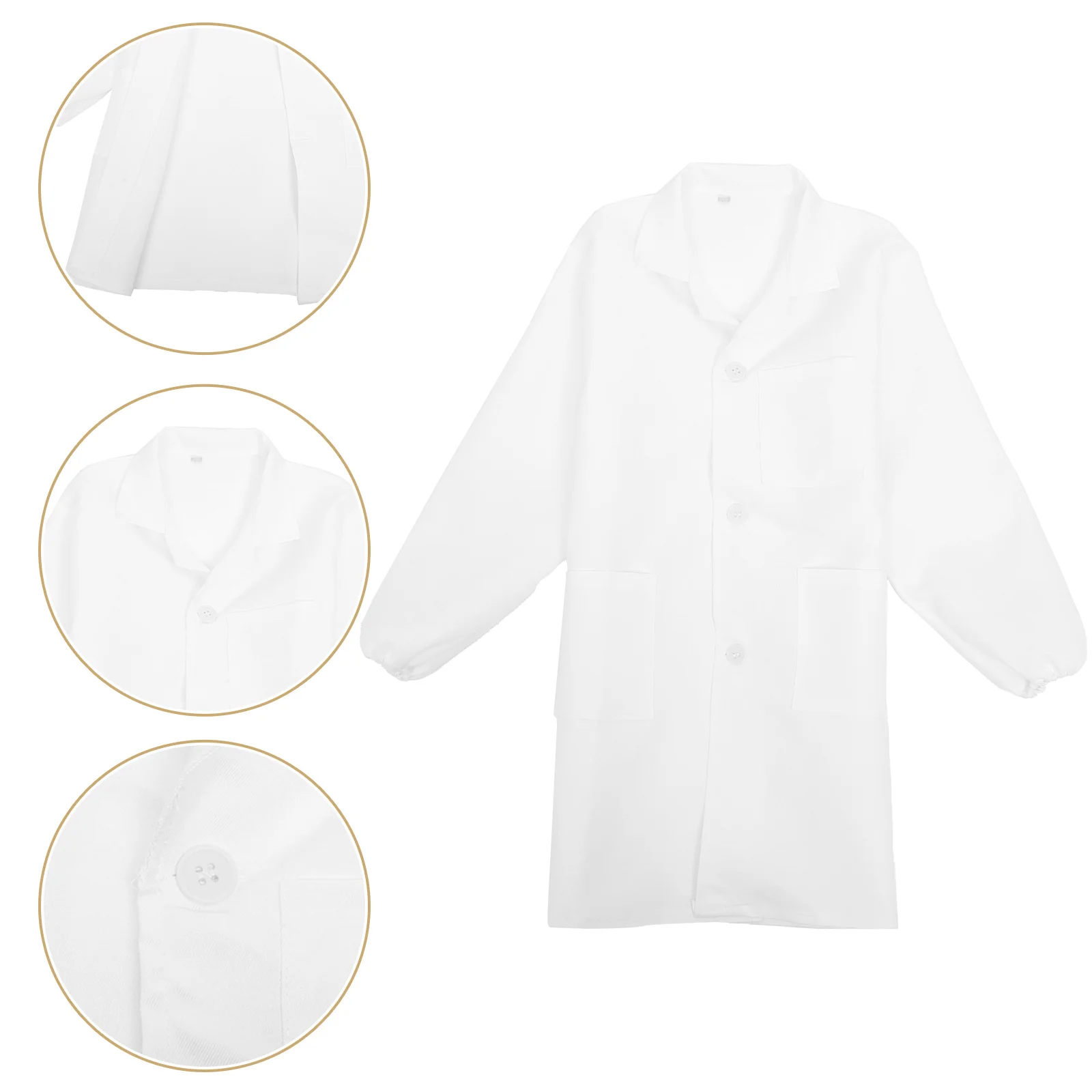 Children Lab Coat Kids Costume Washable Reusable Doctor Scientist XS 105cm Long Sleeve Pocket Comfort cosplay
Children Lab Coat Kids Costume Washable Reusable Doctor Scientist XS 105cm Long Sleeve Pocket Comfort cosplay