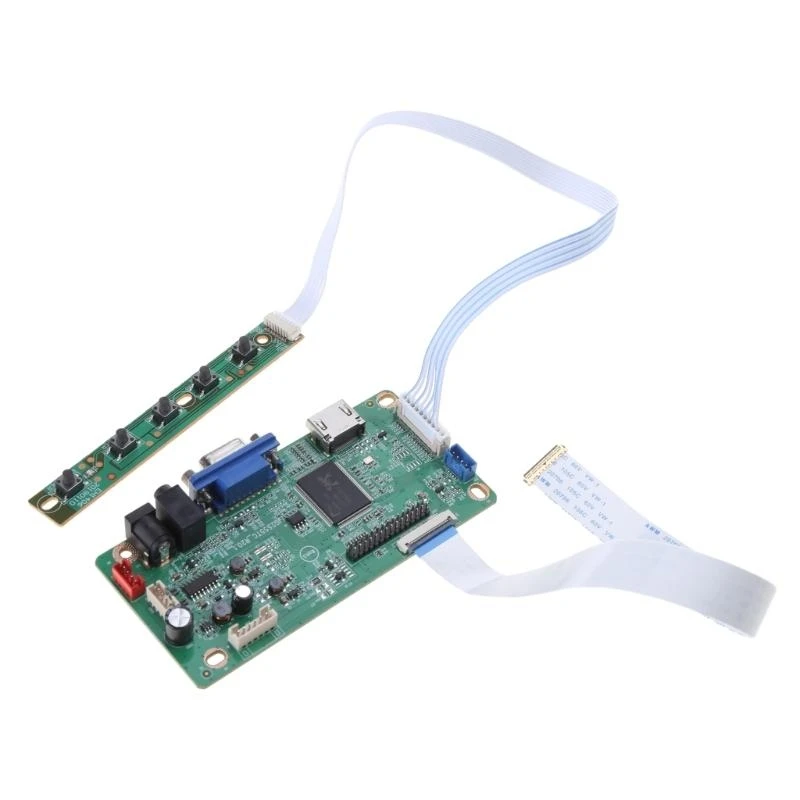 HX6A Универсальный HDMI-совместимый VGA-видео ЖК-контроллер, модуль драйвера платы для 11,6 дюйма, 13,3 дюйма, 14 дюймов, 15,6
HX6A Универсальный HDMI-совместимый VGA-видео ЖК-контроллер, модуль драйвера платы для 11,6 дюйма, 13,3 дюйма, 14 дюймов, 15,6
