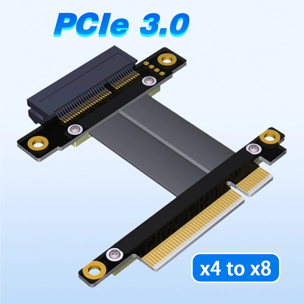 Удлинитель Pci-e x4 x8 pcie 8x до 4x ADT поддерживает сетевые карты SSD карты PCIe3.0x4 gen3 32G/bps Высокоскоростная передача
Удлинитель Pci-e x4 x8 pcie 8x до 4x ADT поддерживает сетевые карты SSD карты PCIe3.0x4 gen3 32G/bps Высокоскоростная передача