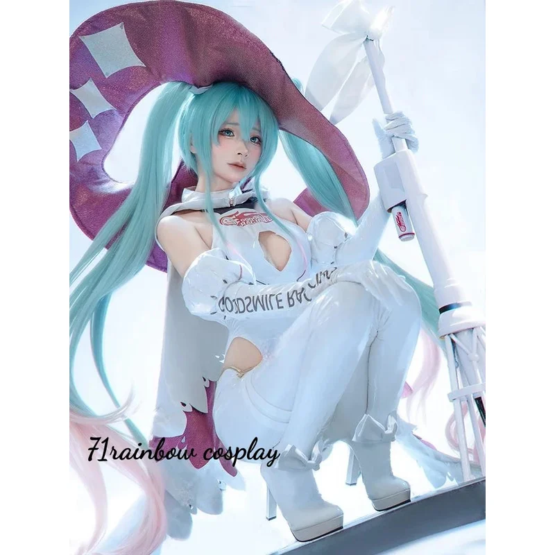 FC6Miku Cosplay 2024 Miku Racing Suit Cosplay Costume Miku Witch Halloween Uniforms Jumpsuits Sexy Cosplay@FC8!
FC6Miku Cosplay 2024 Miku Racing Suit Cosplay Costume Miku Witch Halloween Uniforms Jumpsuits Sexy Cosplay@FC8!