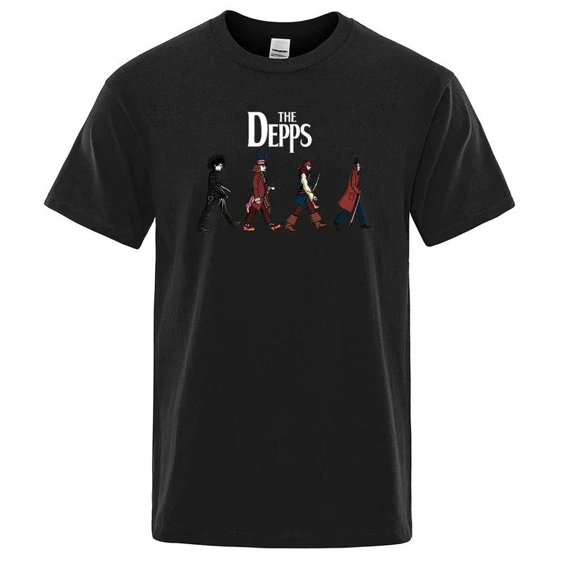 Funny The Depps Street Printing T-Shirt For Men Summer Cotton Short Sleeves Loose Oversized Tshirt Fashion Casual Tee 80466
Funny The Depps Street Printing T-Shirt For Men Summer Cotton Short Sleeves Loose Oversized Tshirt Fashion Casual Tee 80466
