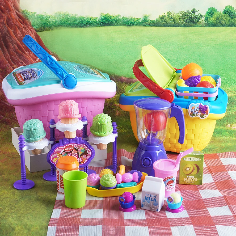 Picnic Basket Toy Fruit Dessert Ice Cream Pretend Fake Kitchen Juicer Food Accessories Teapot Tea Cup Dim Sum Girl Birthday Gift
Picnic Basket Toy Fruit Dessert Ice Cream Pretend Fake Kitchen Juicer Food Accessories Teapot Tea Cup Dim Sum Girl Birthday Gift