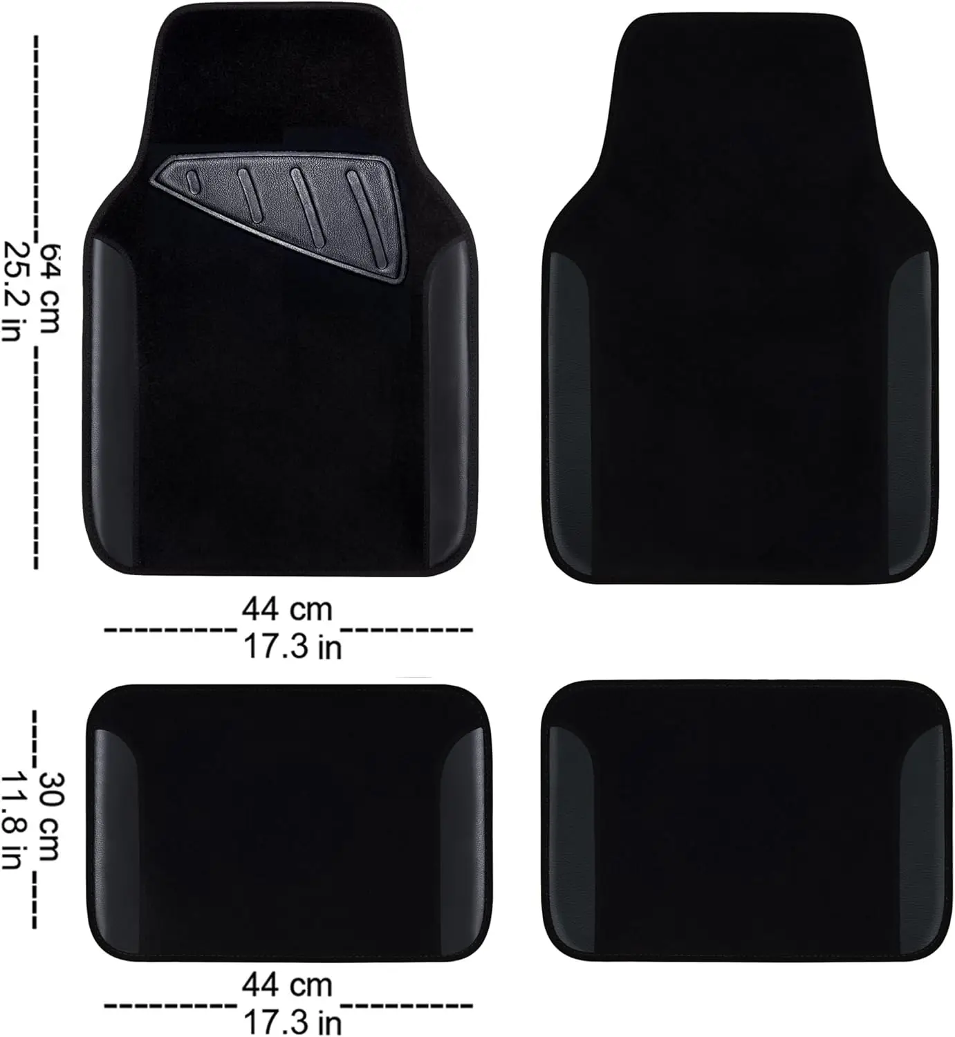 Alfombrillas TPE Antideslizantes Impermeables - 4 Piezas para SUV/Camionetas/Furgonetas, Fácil Limpieza & Resistente Manchas
Alfombrillas TPE Antideslizantes Impermeables - 4 Piezas para SUV/Camionetas/Furgonetas, Fácil Limpieza & Resistente Manchas